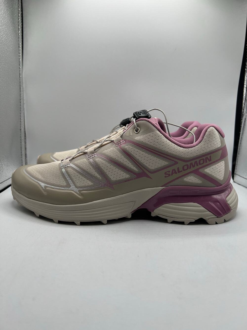 Salomon XT-Pathway 2 “Silver Cloud Dusky Orchid” size 8.5 womens - Picture 1 of 7